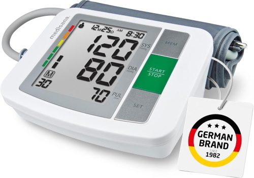 מד לחץ דם דיגיטלי לזרוע Medisana BU 510 מדיסאנה – סולם רמזור, זיכרון וזיהוי פעימות לא סדירות