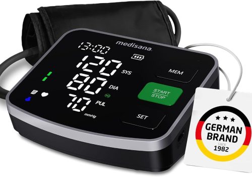 מד לחץ דם דיגיטלי לזרוע Medisana BU 520 מדיסאנה – שרוול XXL, סולם רמזור וזיכרון 2×99