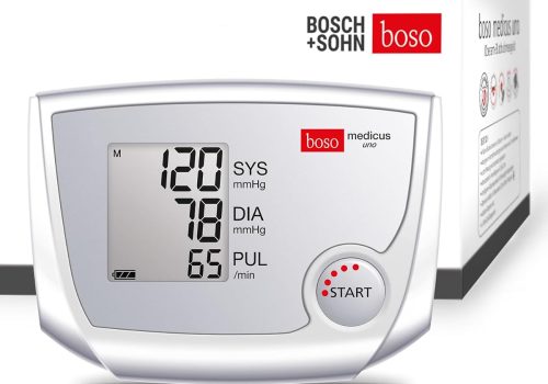 מד לחץ דם דיגיטלי לזרוע Boso Medicus Uno XL בוסו – שרוול XL, תפעול כפתור אחד, צג גדול
