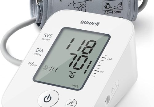 מד לחץ דם דיגיטלי לזרוע yuwell YE660D יוול – שרוול גדול 22–45 ס״מ, זיכרון, זיהוי הפרעות קצב
